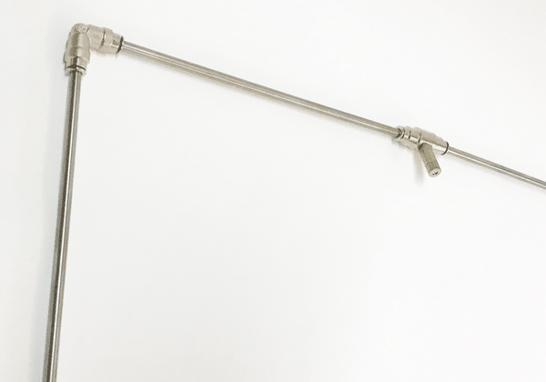 Edelsthalrohrleitung 1 m bis 200 Bar 3/8 für Hochdruck Befeuchtung